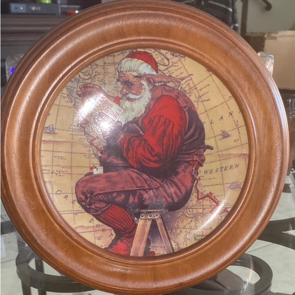 Norman Rockwell Plate, excellent condition, vintage